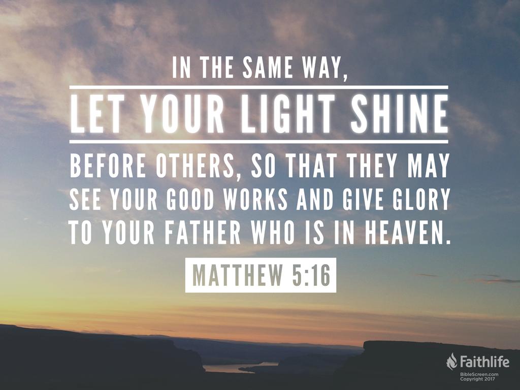 Verse Of The Day Matthew Kjv Highland Park Baptist Church