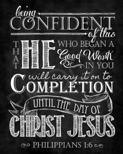 Philippians 1 6