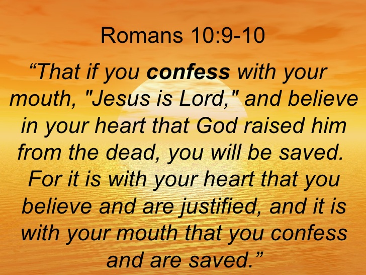 Verse Of The Day Romans 10 9 10 KJV Highland Park Baptist Church 