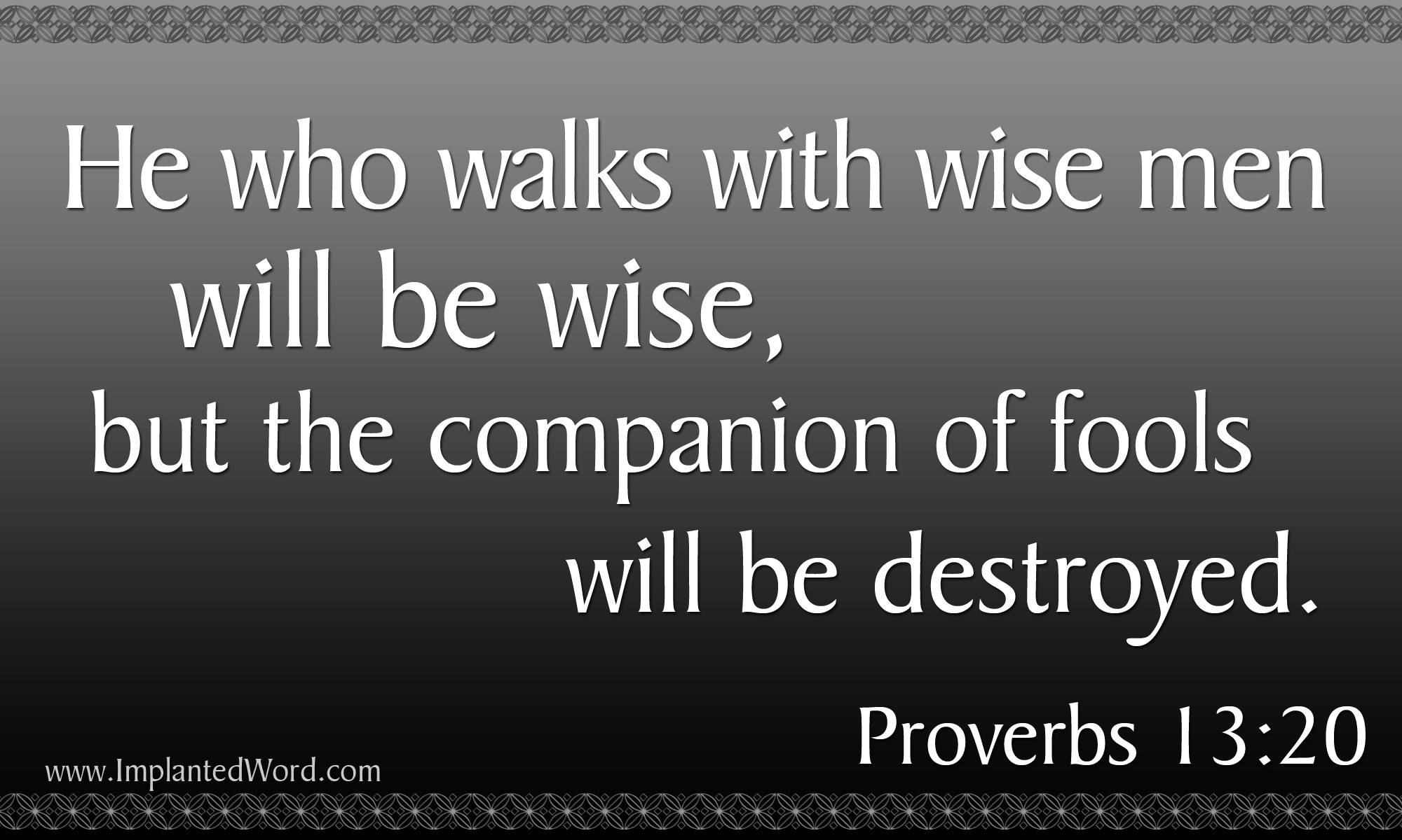 proverbs 13 20