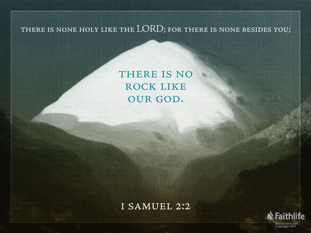 Verse Of The Day 1 Samuel 2 2 Kjv Highland Park Baptist Church