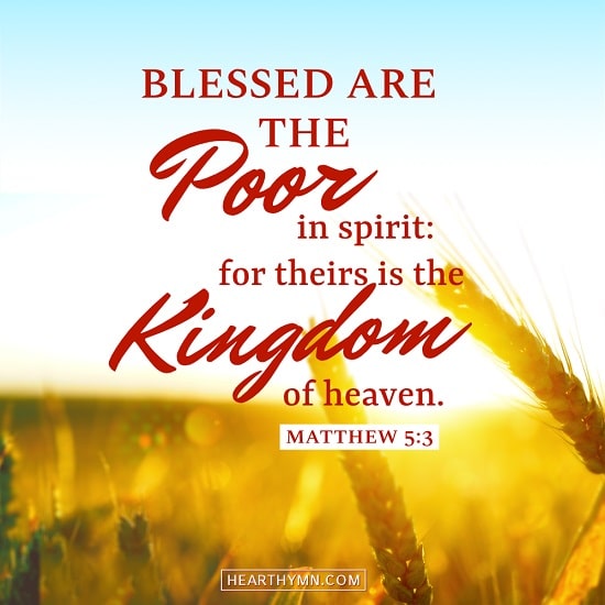 Verse of the day - Matthew 5:3 KJV - Highland Park Baptist Church ...