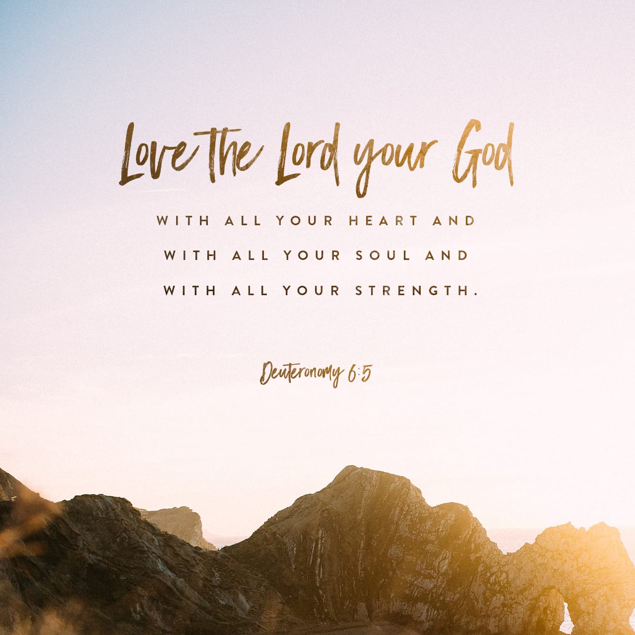 Verse Of The Day - Deuteronomy 6:5 Kjv - Highland Park Baptist Church 