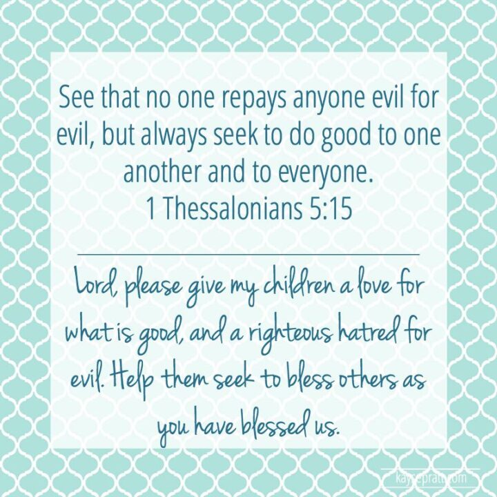 Verse of the day - 1 Thessalonians 5:15 KJV - Highland Park Baptist ...