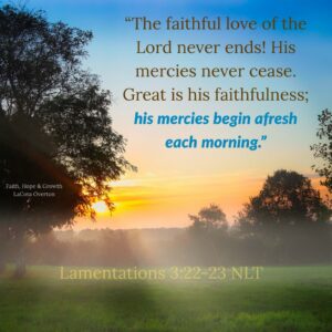 Verse of the Day - Lamentations 3:22-23 KJV - Highland Park Baptist ...