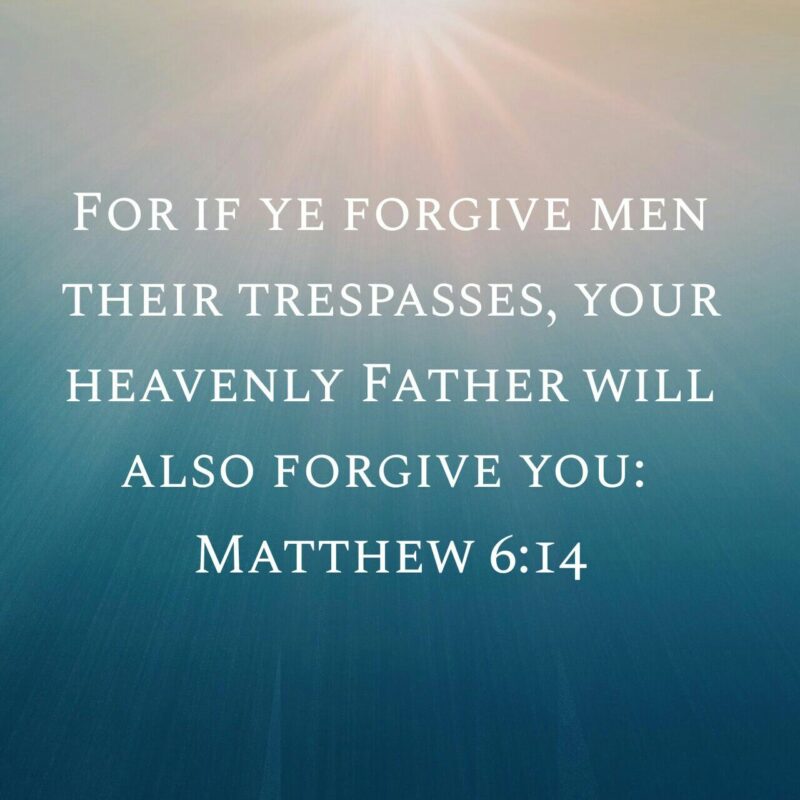 Verse Of The Day Matthew 6 14 KJV Highland Park Baptist Church 