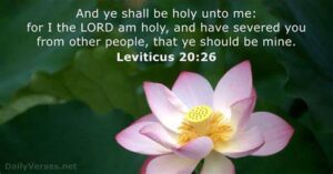 Verse of the Day - Leviticus 20:26 KJV - Highland Park Baptist Church ...